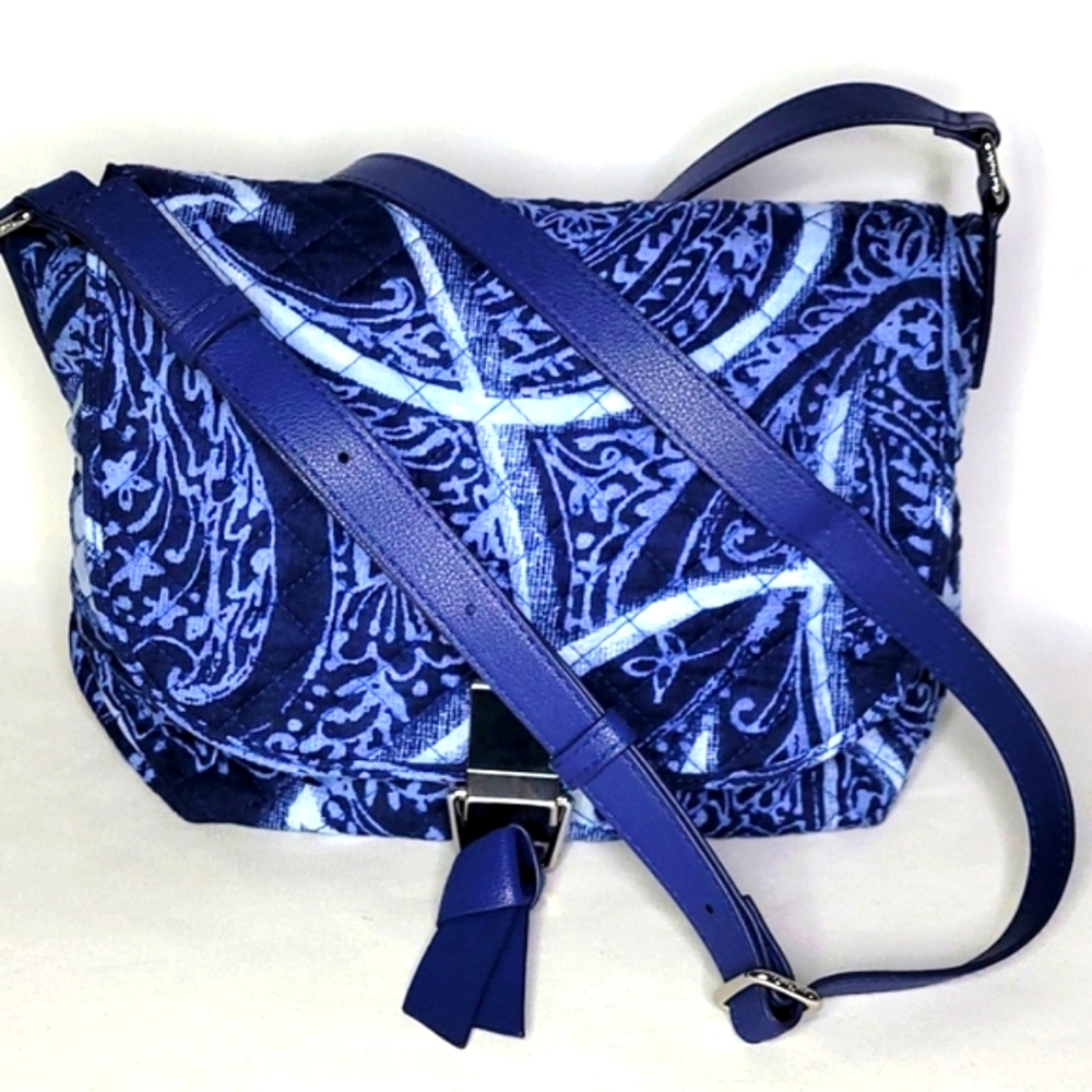 VERA BRADLEY ▪︎ MINI CROSSBODY BAG ▪︎ INDIGO CARSON